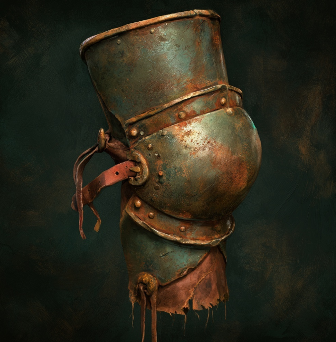 Scrap metal poleyn